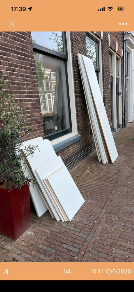 Gratis IKEA PAX Kast onderdelen - Smal + Brede kast, Ophalen, Overige materialen, Gebruikt, 200 cm of meer