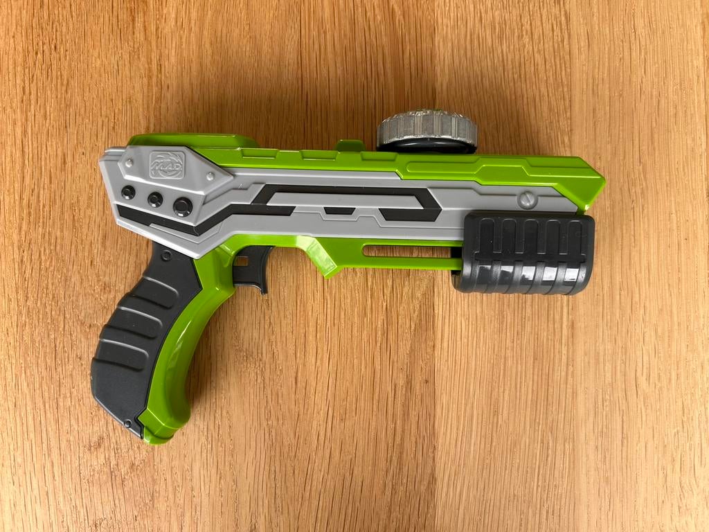 Spinner Mad single shot blaster Thunder groen, Ophalen of Verzenden, Gebruikt