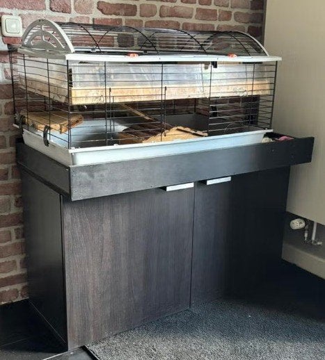 Caviakooi gratis, Dieren en Toebehoren, Ophalen, Kooi, Cavia, Minder dan 60 cm