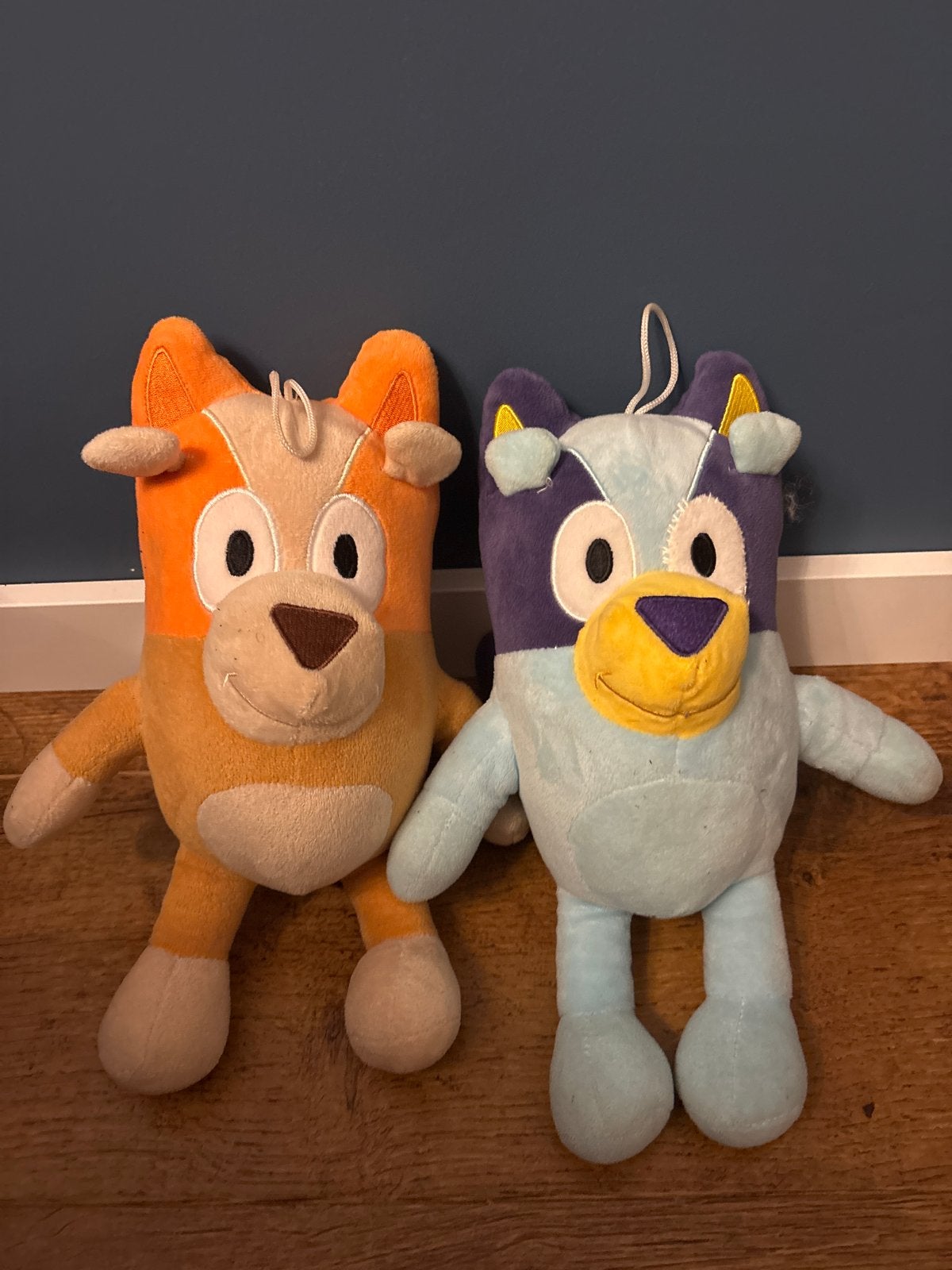 Bluey en Bingo knuffels - Set van 2, Gebruikt, Overige karakters, Met label, Middelgroot (20 tot 80 cm)