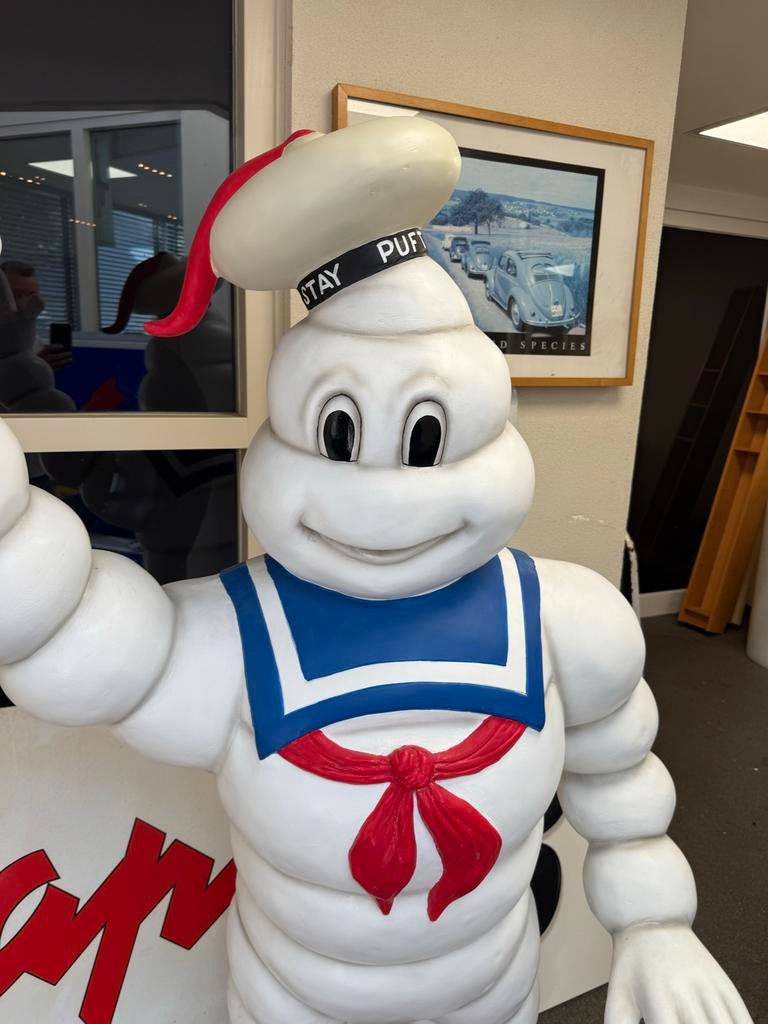 Grote Stay Puft Marshmallow Man Beeld - Ghostbusters, Ophalen, Gebruikt, ., .