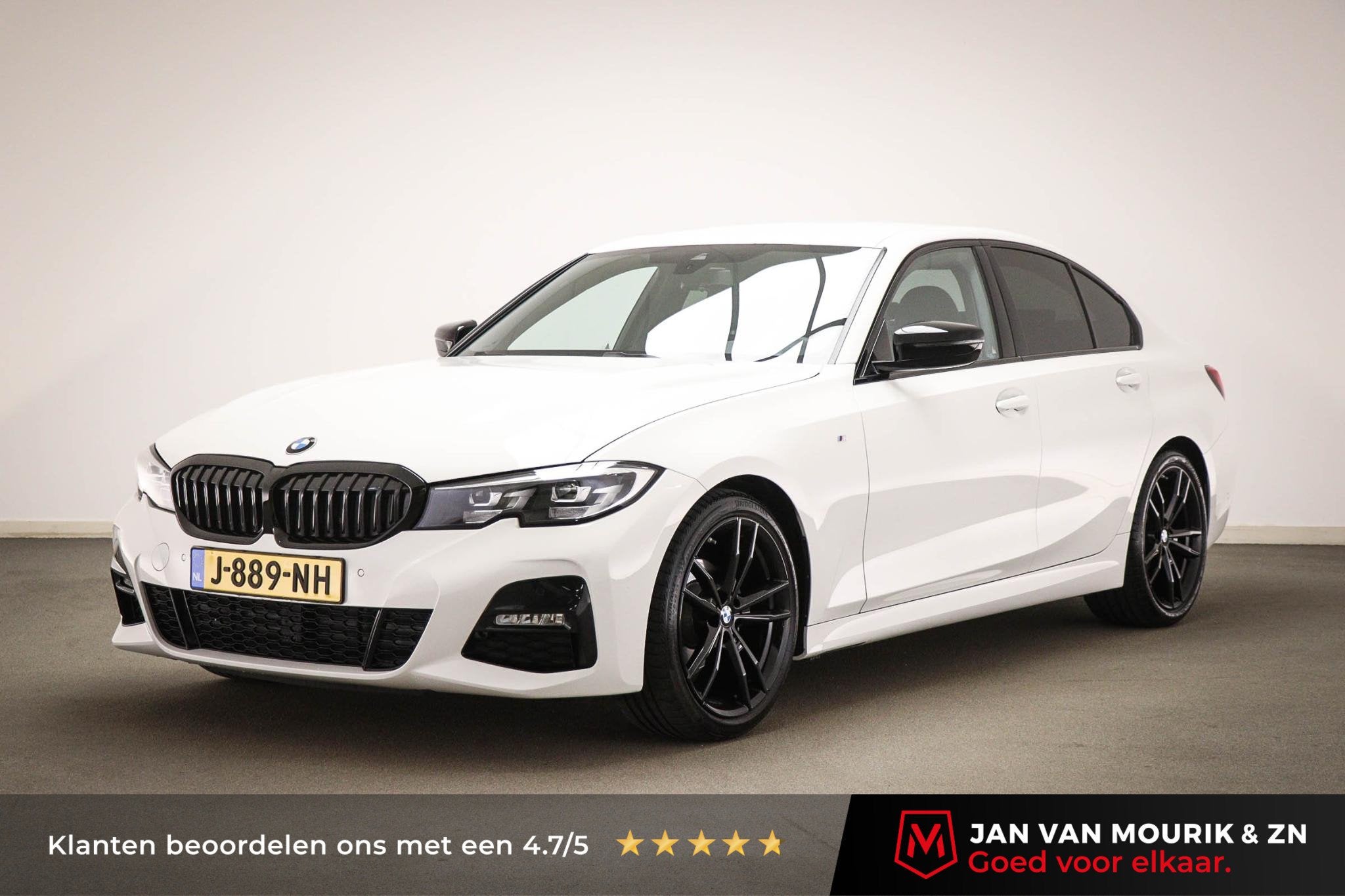 BMW 3-serie 318i M-Sport Executive Edition | AUDIO MEDIA- PA, Automaat, Gebruikt, Met garantie (alle), 1465 kg