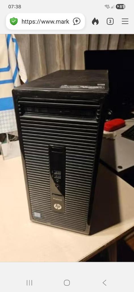 Hp i7,  8GB Ram 240GB SSD Windows 11 64bit Pro, Computers en Software, Overige Computers en Software, Zo goed als nieuw, Ophalen of Verzenden