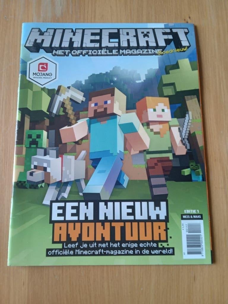 Minecraft het officiële magazine editie 1, Ophalen of Verzenden, Gelezen, Overige typen