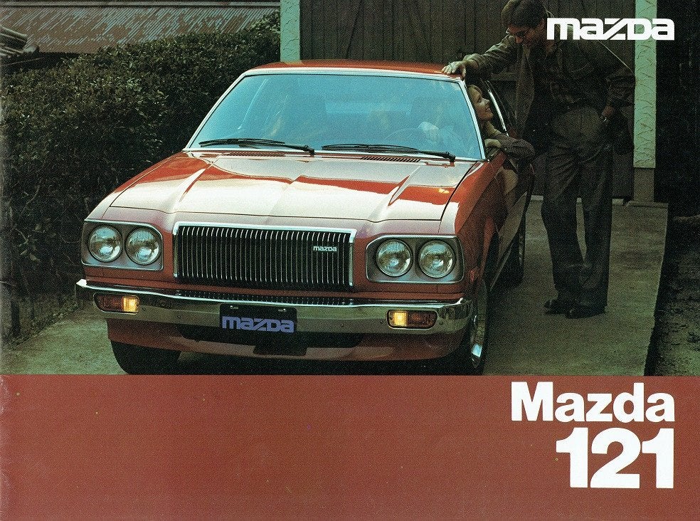 Folder Mazda 121 (1976), Boeken, Auto's | Folders en Tijdschriften, Verzenden, Gelezen, Mazda