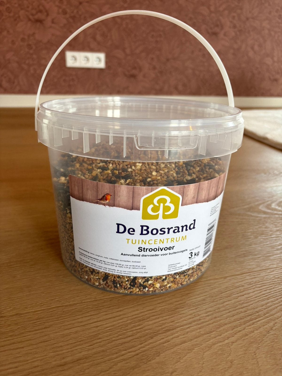 Strooivoer 3 kg, Dieren en Toebehoren, Dierenvoeding, Ophalen, Vogel