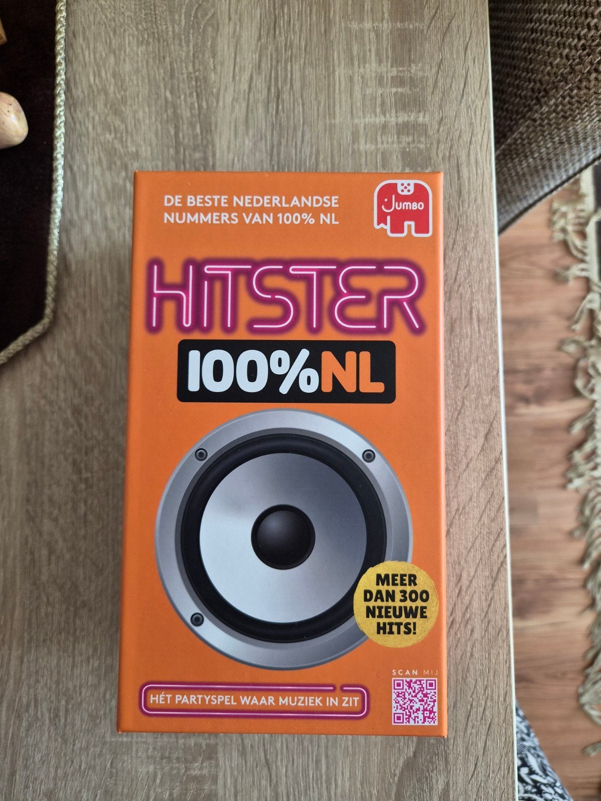 Hitster 100% NL - Het partyspel waar muziek in zit!, Vijf spelers of meer, Ophalen of Verzenden, Zo goed als nieuw, Jumbo