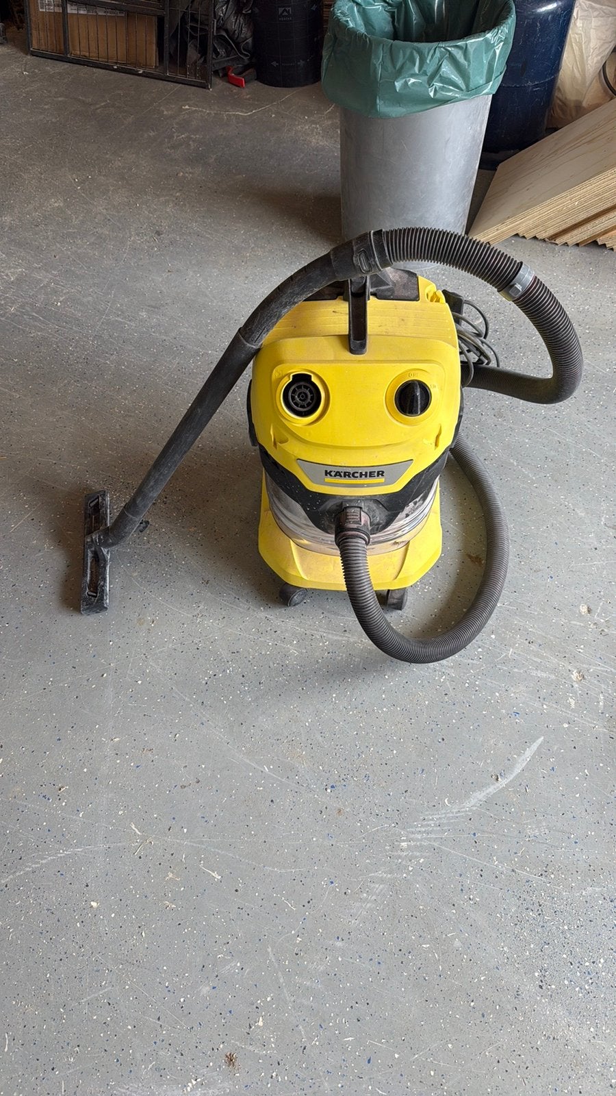 Karcher stofzuiger., Doe-het-zelf en Verbouw, Reinigingsmachines, Ophalen of Verzenden, Zo goed als nieuw