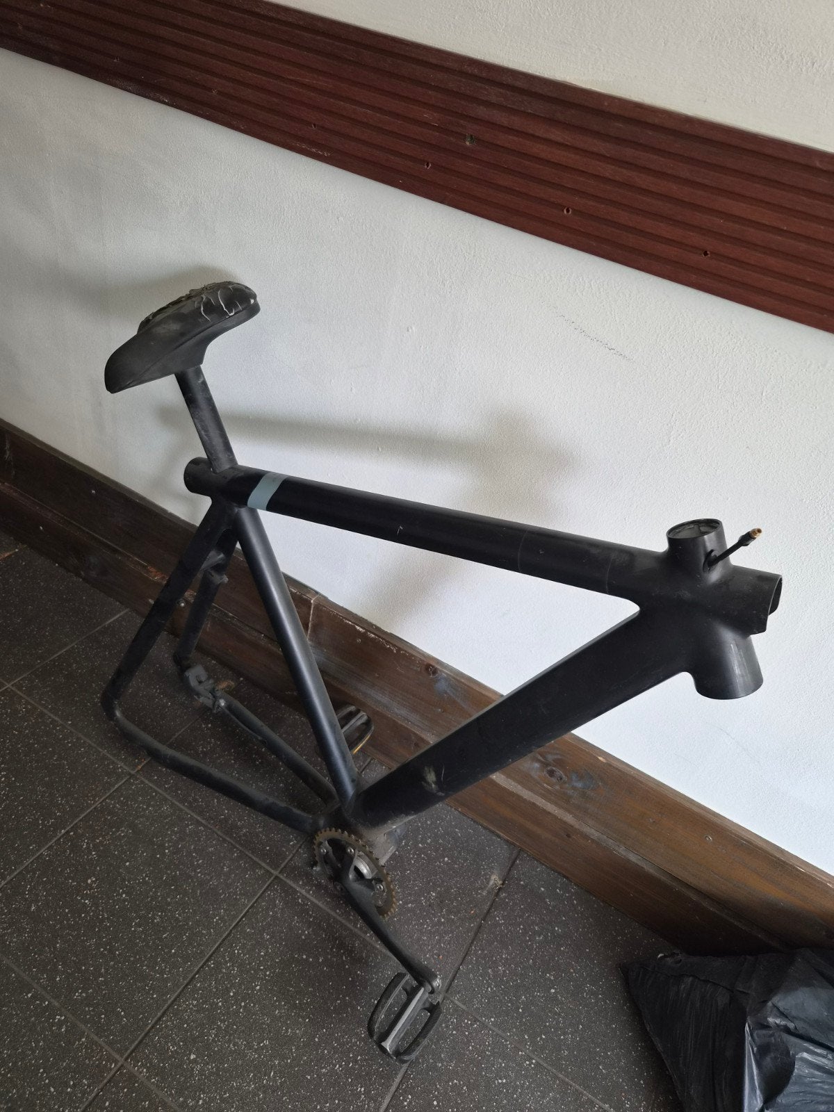 VanMoof S3 frame met pedalen en optioneel zadel, Frame, Gebruikt, VanMoof, Aluminium