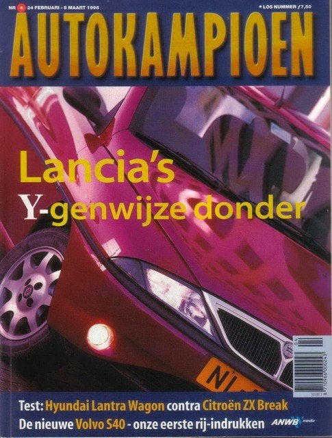 Autokampioen 4 1996 : Volvo V40 S40 - Citroen Saxo - Lancia, Ophalen of Verzenden, Gelezen, Algemeen