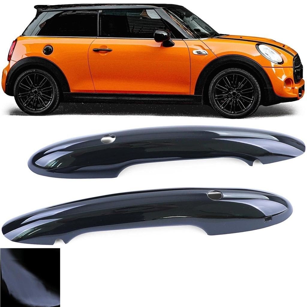 Deurgreep Covers Zwart voor Mini F55 / F56 / F57 Keyless, Verzenden, Automotive Parts, A.parts@hotmail.nl, Trasmolenlaan 12 3447 GZ Woerden