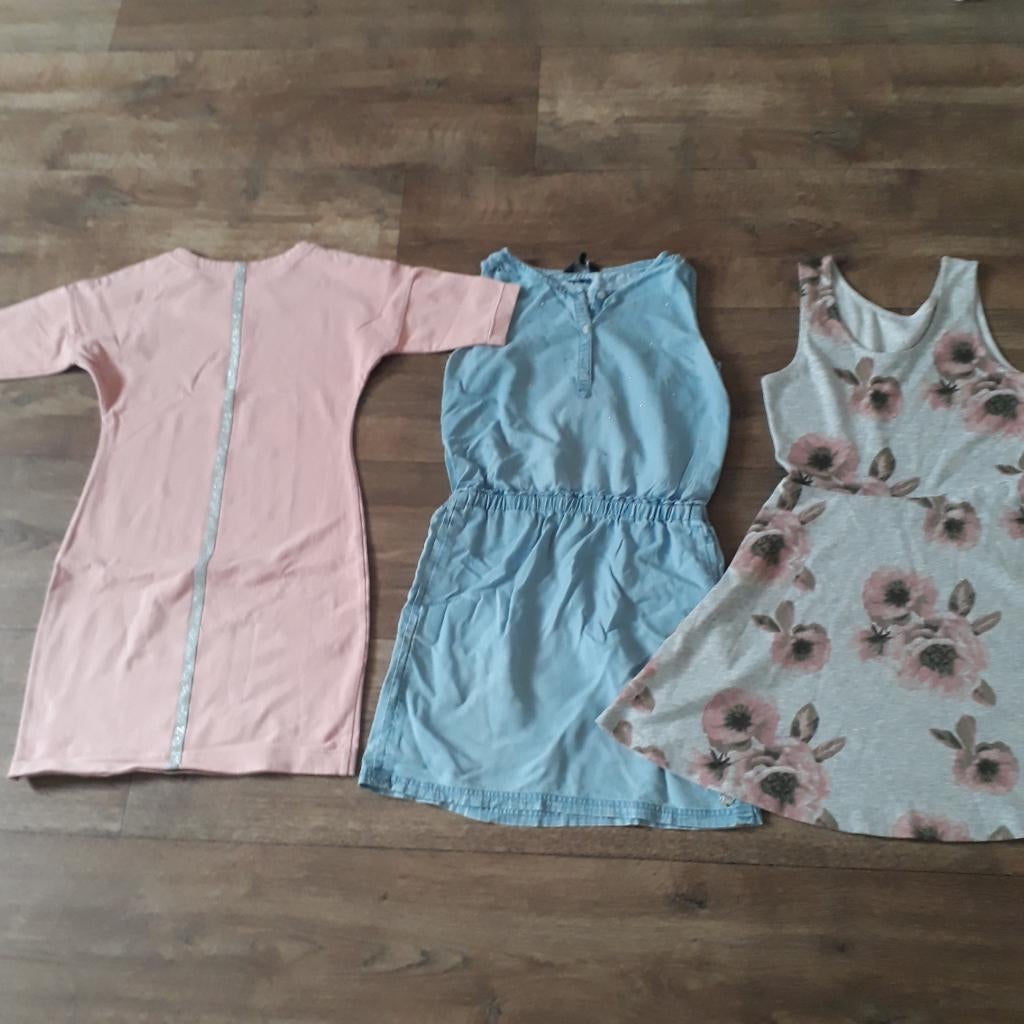 3 zomerjurkjes mt 164, McGregor, Meisje, Ophalen of Verzenden, Zo goed als nieuw