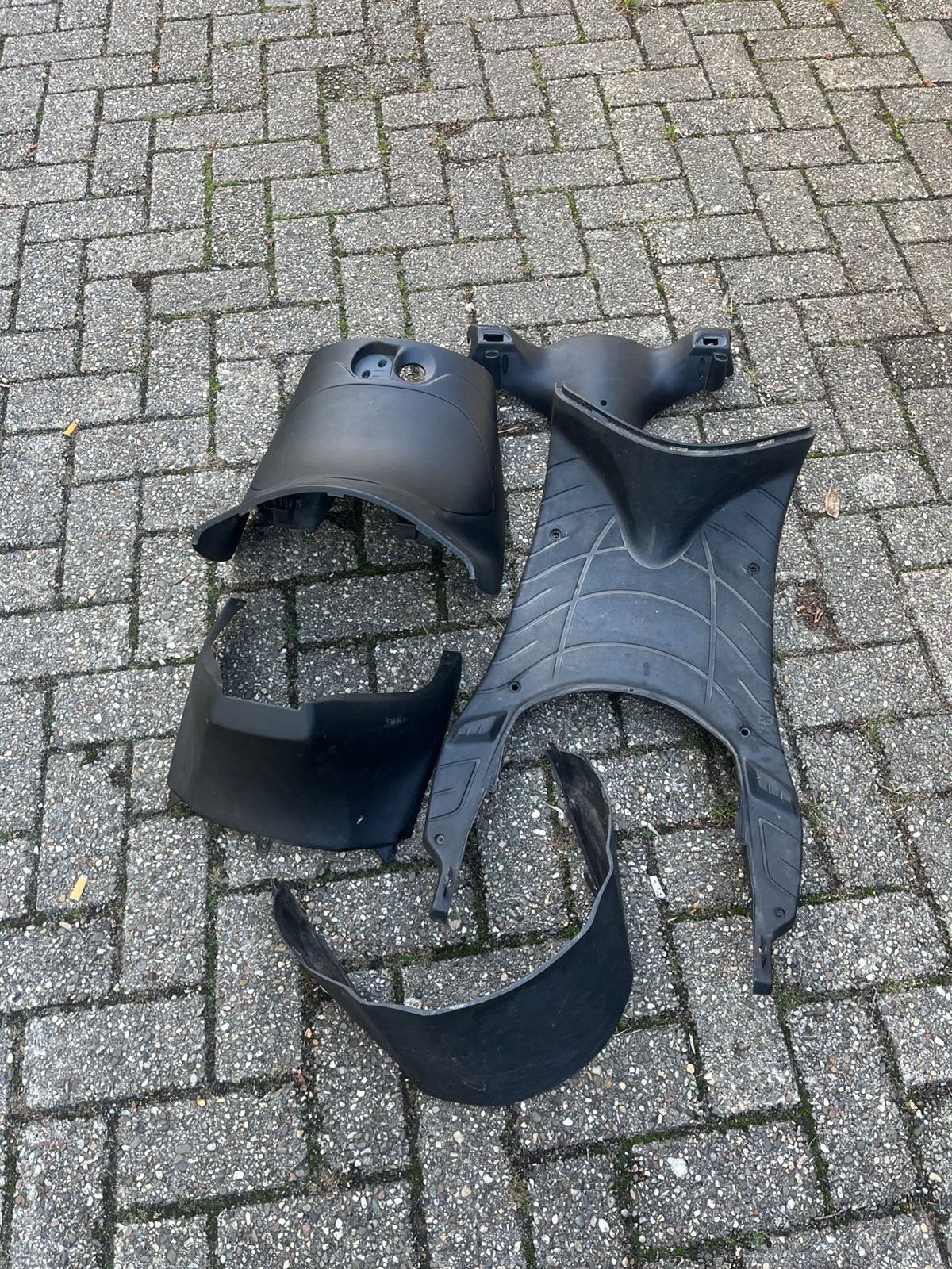 zip binnen kappenset, Ophalen