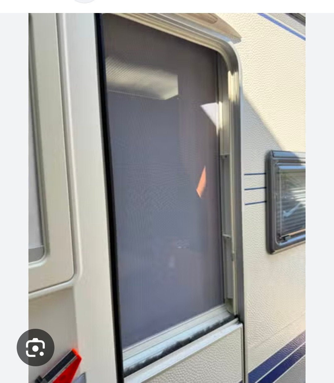 halve hordeur voor caravans hobby., Caravans en Kamperen, Ophalen, Gebruikt