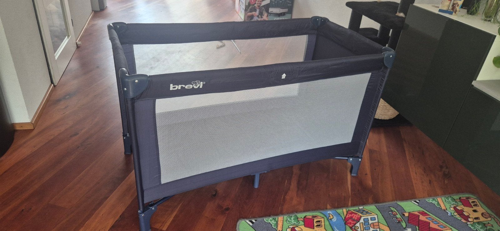 Brevi inklapbaar campingbed met reismatras en opbergtas, Ophalen
