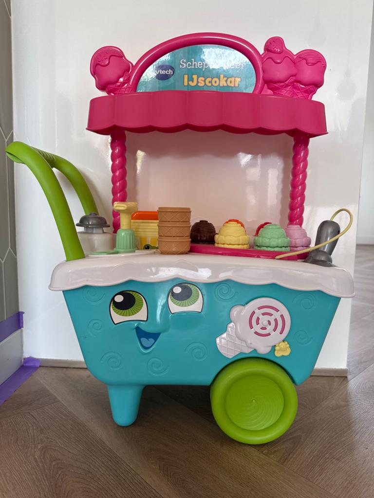 VTech Schep & Leer IJscokar - Interactief Speelgoed, Ophalen, Zo goed als nieuw, Jongen of Meisje