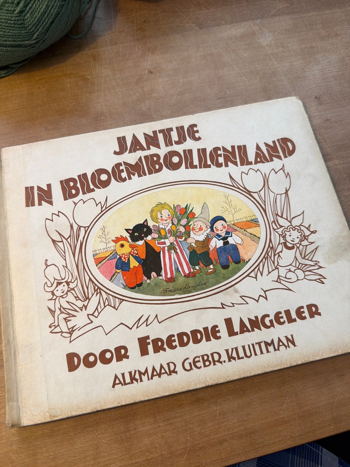 Jantje in Bloembollenland - Freddie Langeler, Ophalen of Verzenden, Gelezen, Sprookjes