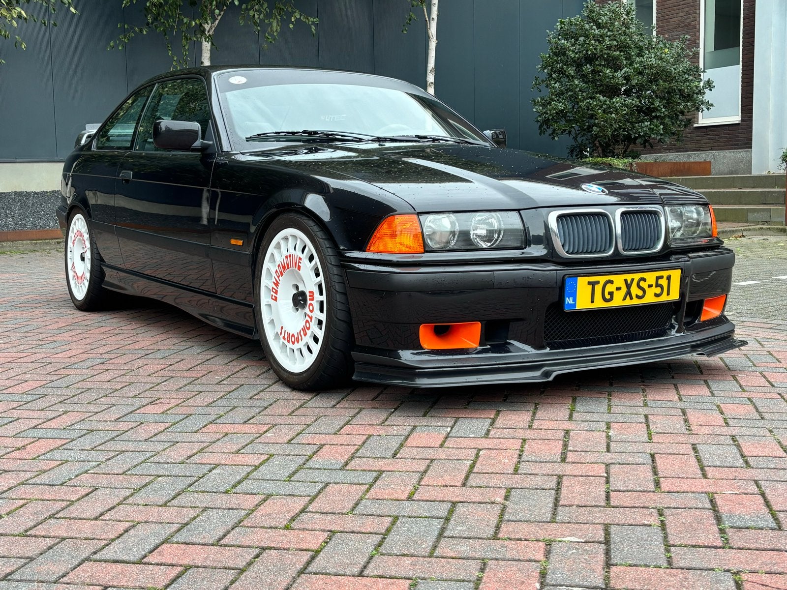 BMW 3-Serie 2.8 I 328 Coupe 1998 Zwart 328i e36, Auto's, Achterwielaandrijving, 1295 kg, Zwart, Origineel Nederlands