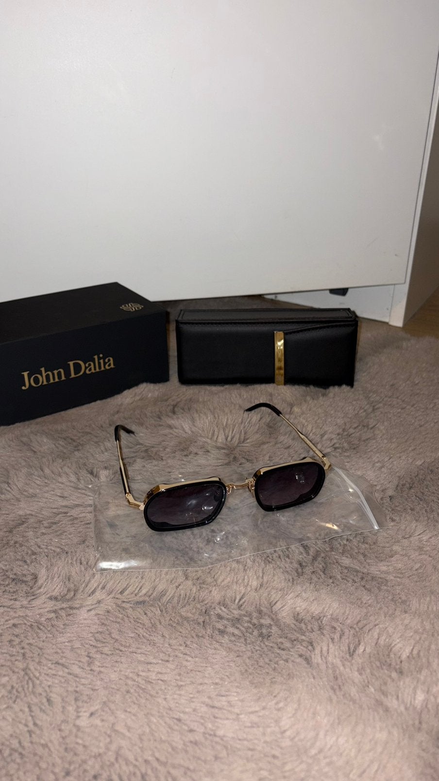 John Dalia Zonnebril Zwart, Zonnebril, Zwart, Nieuw, Ophalen
