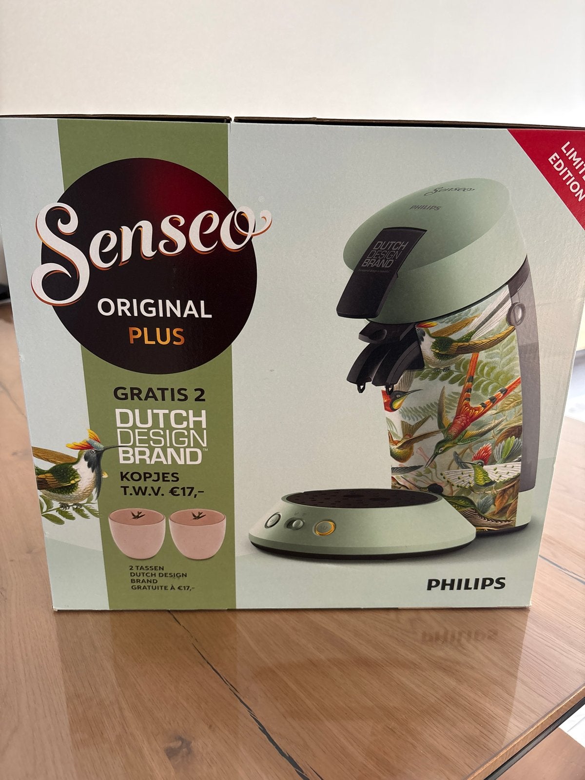 Senseo Original Plus Limited Edition Koffiezetapparaat, Witgoed en Apparatuur, Koffiepads en cups, Ophalen of Verzenden, 2 tot 4 kopjes