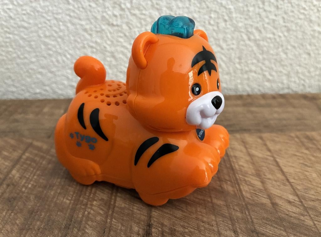 Vtech Zoef Zoef dieren Tygo Tijger in PRIMA staat., Ophalen of Verzenden, Gebruikt, 6 maanden tot 2 jaar