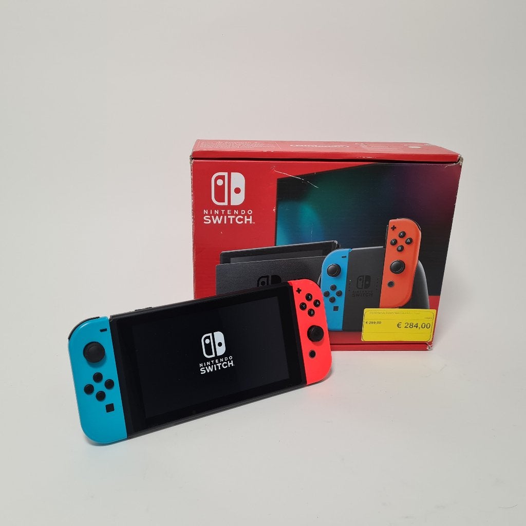 Nintendo Switch 2022 | Nette Staat, Ophalen of Verzenden, Gebruikt, Met 2 controllers, Switch 2019 Upgrade