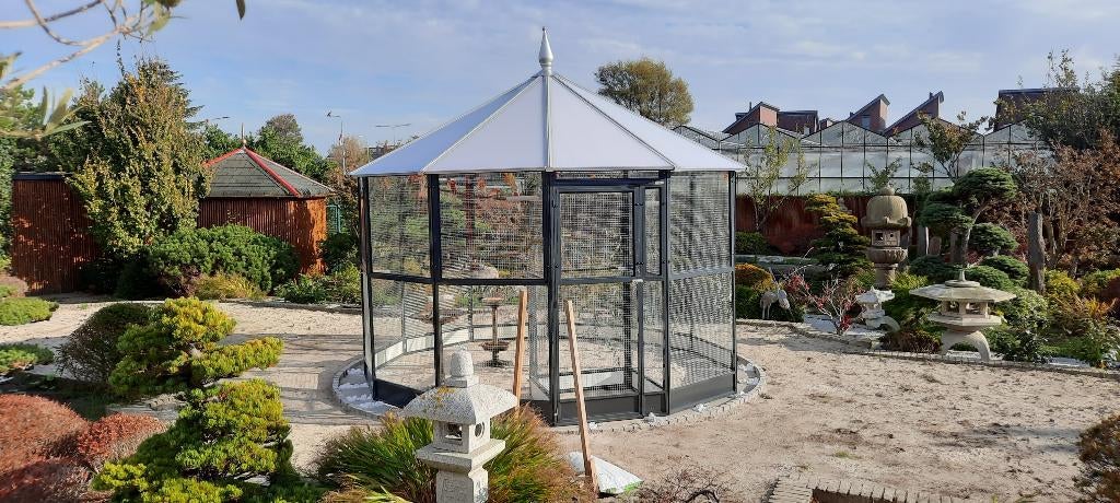 Volière Wassenaar | Maatwerk | Duurzame materialen, Ophalen of Verzenden, Nieuw, Metaal, Volière