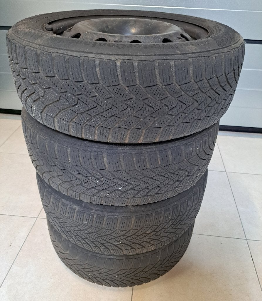 Winterbanden, Auto-onderdelen, Banden en Velgen, Ophalen, Gebruikt, 15 inch, Banden en Velgen