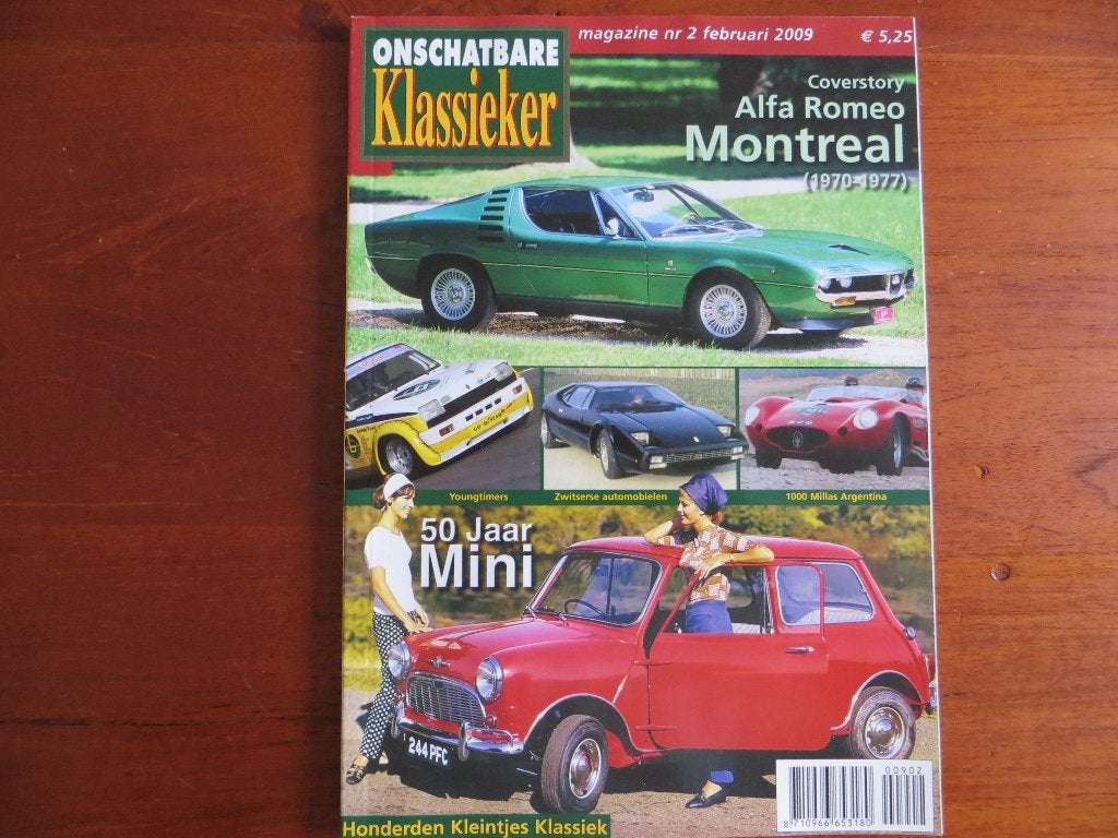 Onschatbare Klassieker 2 2009 Alfa Romeo Montreal (’70-’77), Ophalen of Verzenden, Nieuw, Alfa Romeo
