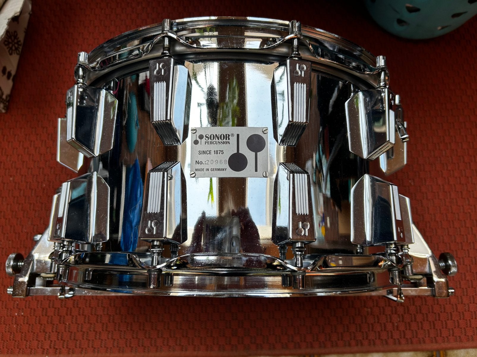 Sonor Phonic HLD588 snare 14 x 8”, Ophalen of Verzenden, Zo goed als nieuw, Sonor