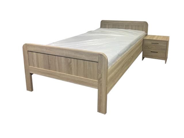 John seniorenbed XL - 120x200 - Blank eiken, Huis en Inrichting, Slaapkamer | Bedden, Niet ingevuld, Niet ingevuld, Niet ingevuld