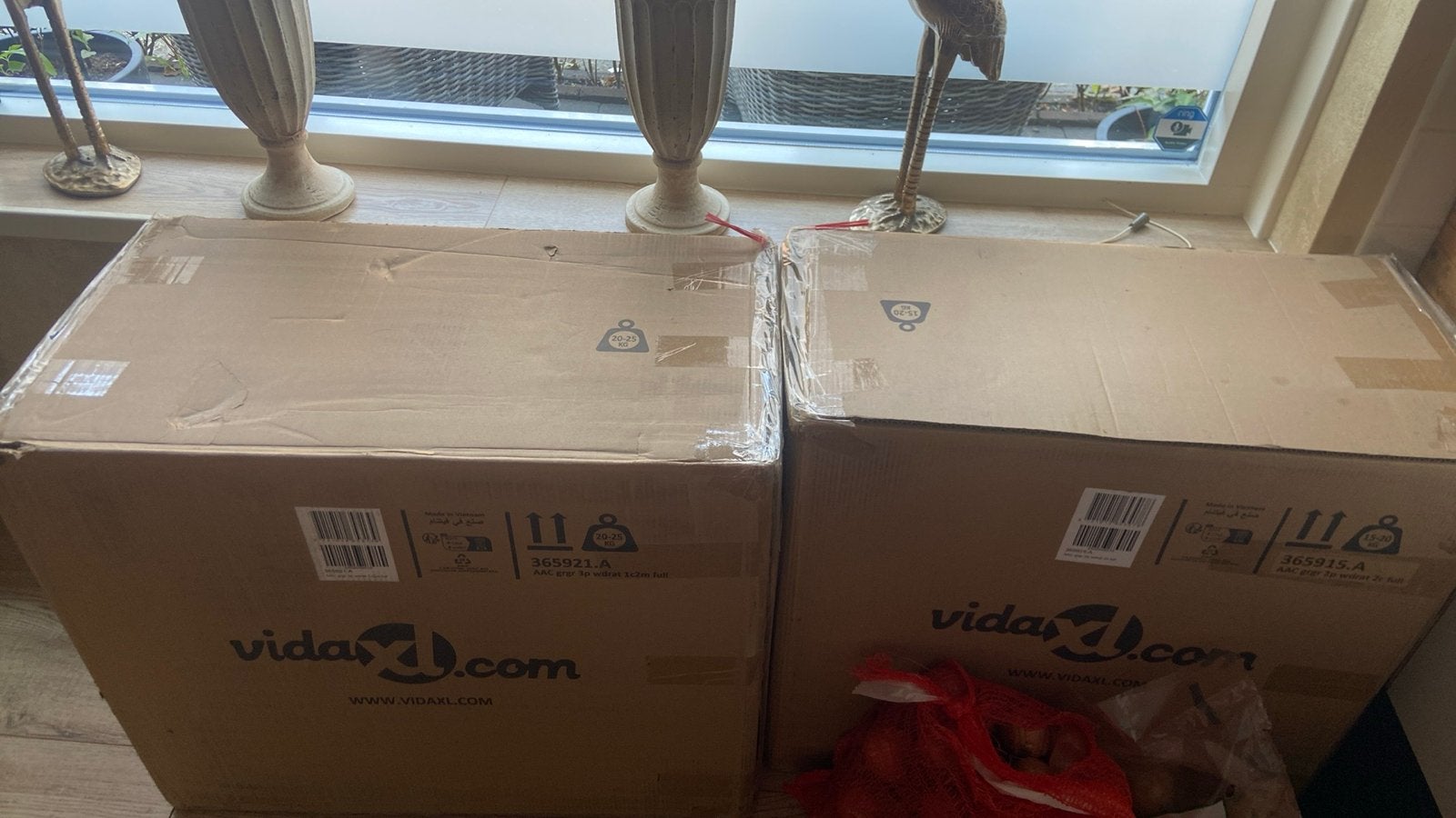 Nieuw in doos. vidaXL 6-delige Loungeset met kussens, Ophalen, 5 zitplaatsen, Nieuw, Loungeset