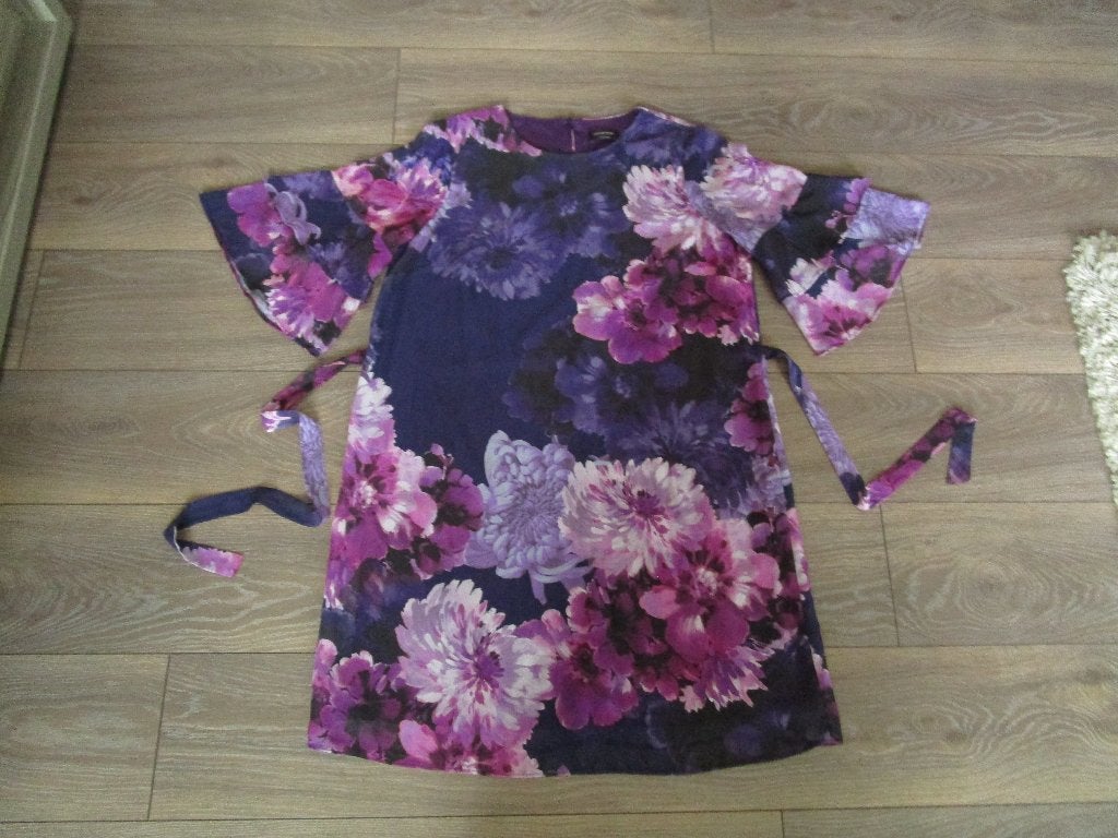 Aparte jurk Yessica maat 44 z.g.a.n., Kleding | Dames, Jurken, Verzenden, Yessica, Paars, Maat 42/44 (L)