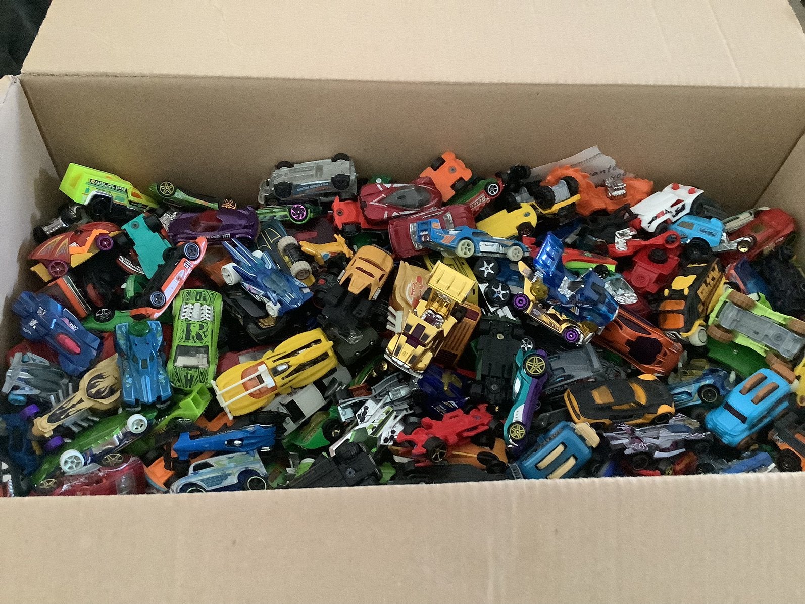Grote partij hotwheels 265 stuks, Ophalen of Verzenden, Gebruikt