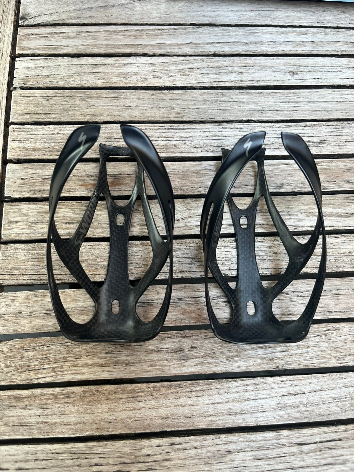 Specialized S-Works Carbon Rib Cage III bidonhouders, Fietsen en Brommers, Overige typen, Ophalen of Verzenden, Zo goed als nieuw