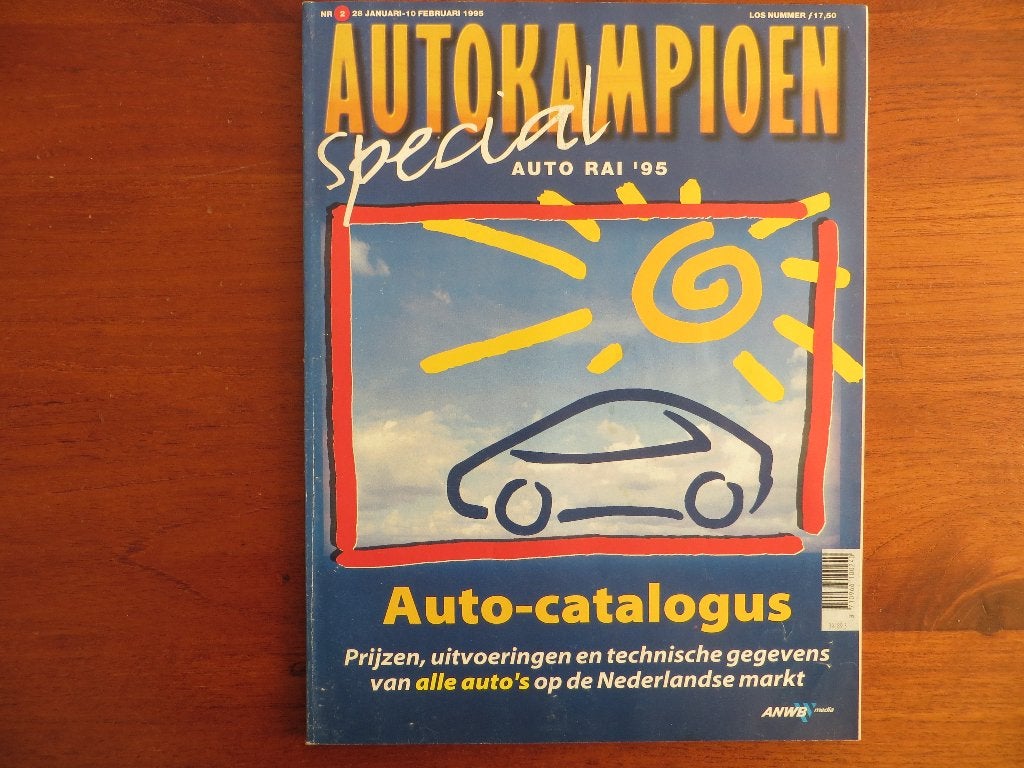 Autokampioen 2 1995 Special AutoRAI, auto-catalogus, Lancia, Verzenden, Nieuw, Toyota