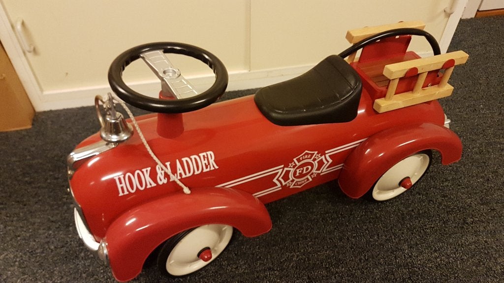 Brandweerauto loopauto van Goki, Ophalen of Verzenden, Nieuw