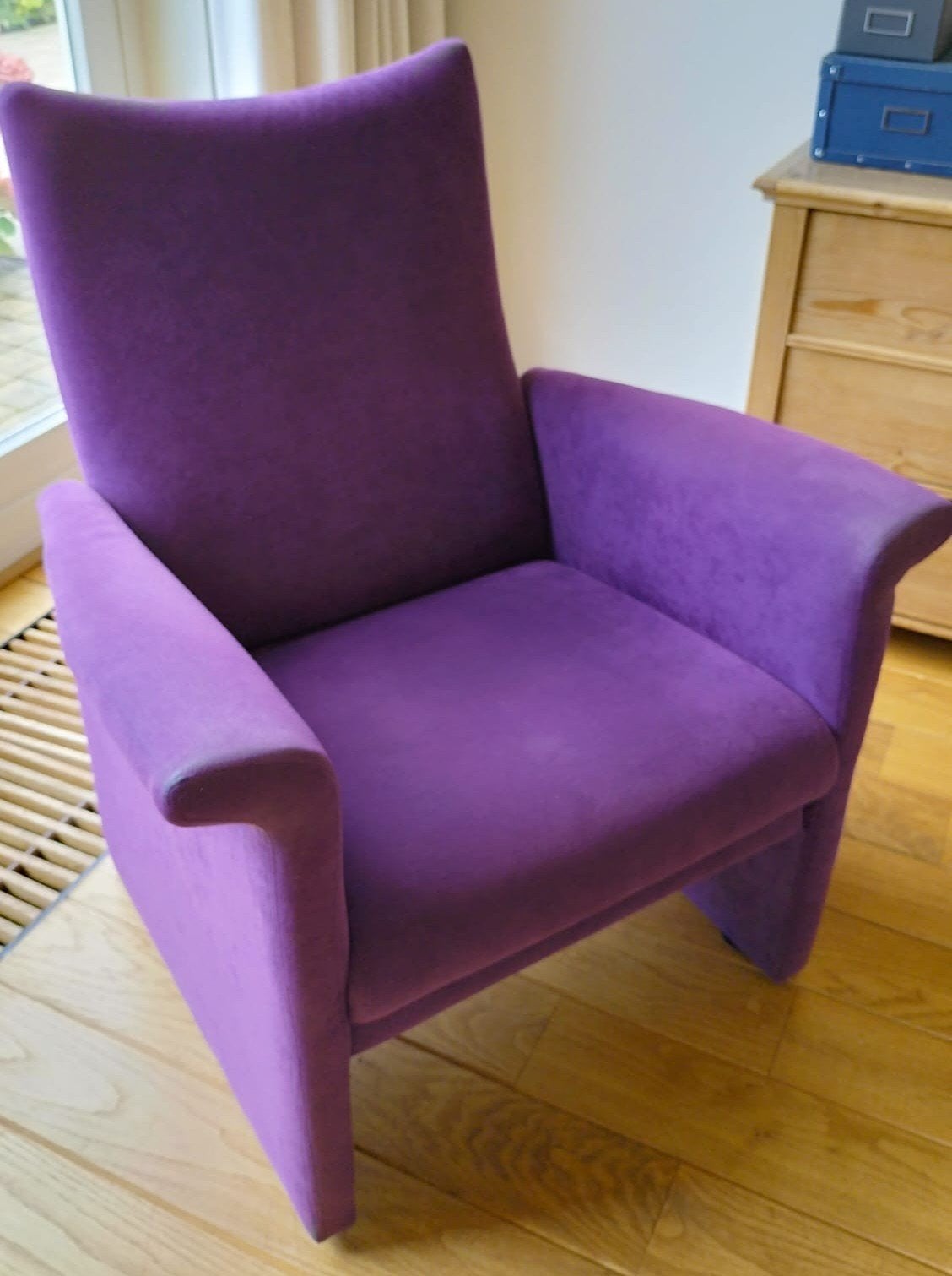 Fauteuil, Ophalen, Gebruikt, 75 tot 100 cm, Stof