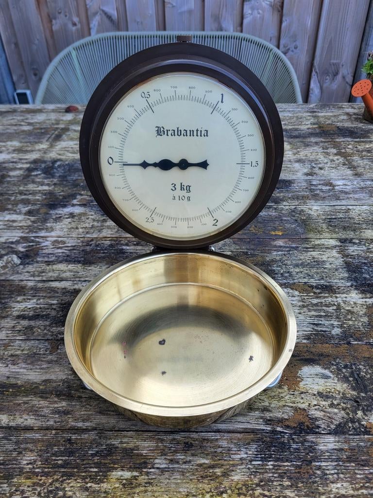 Vintage Brabantia keuken muur weegschaal, Ophalen of Verzenden