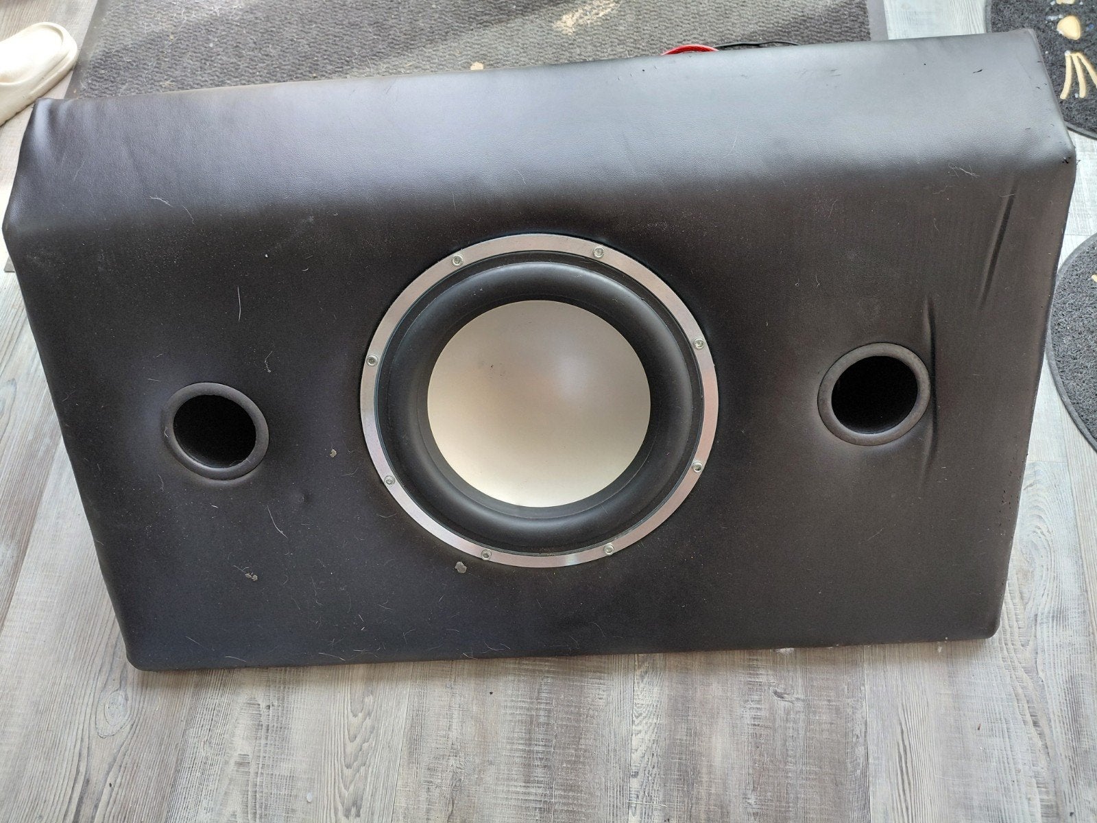 Subwoofer met  Mtx versterker en powercap, Auto diversen, Ophalen, Gebruikt