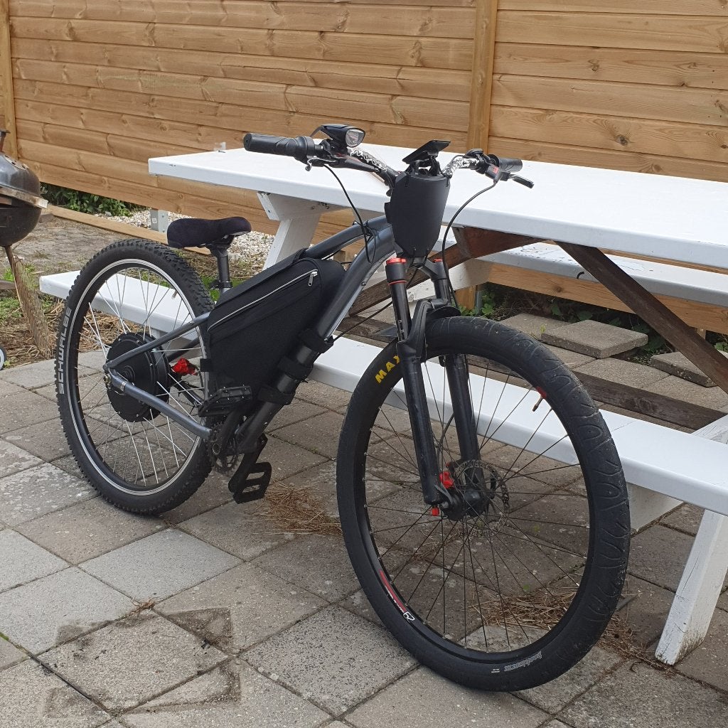 2kw 48v conversion kit zonder achterrem, Ophalen, Zo goed als nieuw, Rockrider ST500