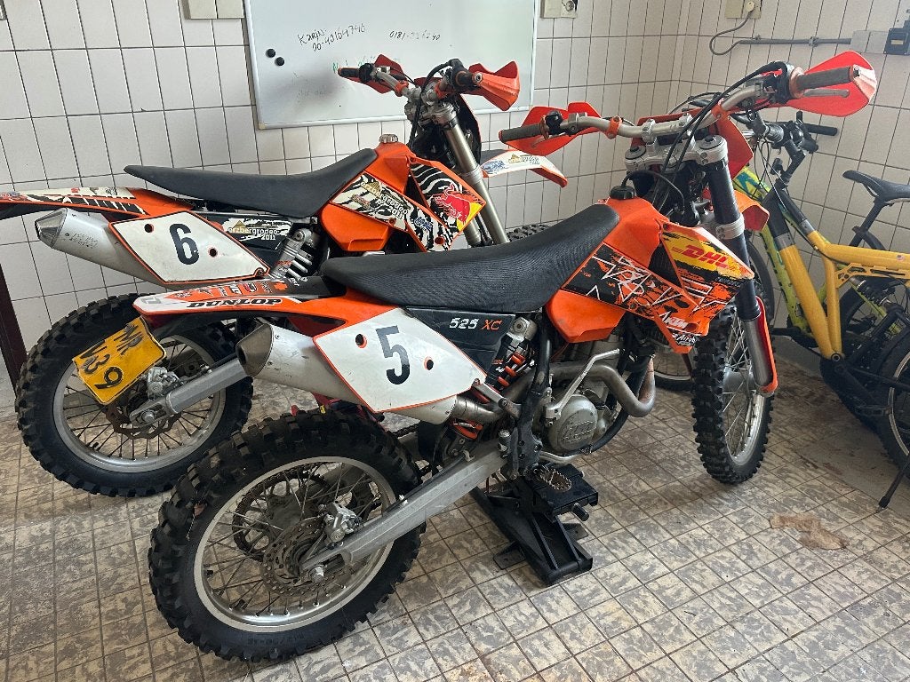 KTM Crossmotoren - 525 EXC  2 stuks, Motoren, 525 cc, Gebruikt, Particulier, Crossmotor