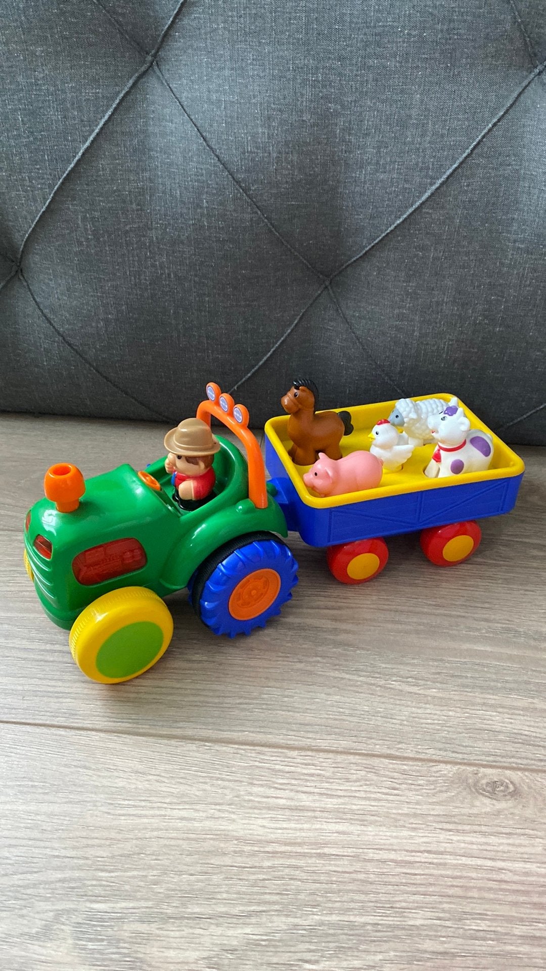 Tractor met dieren en geluiden, Ophalen, Zo goed als nieuw
