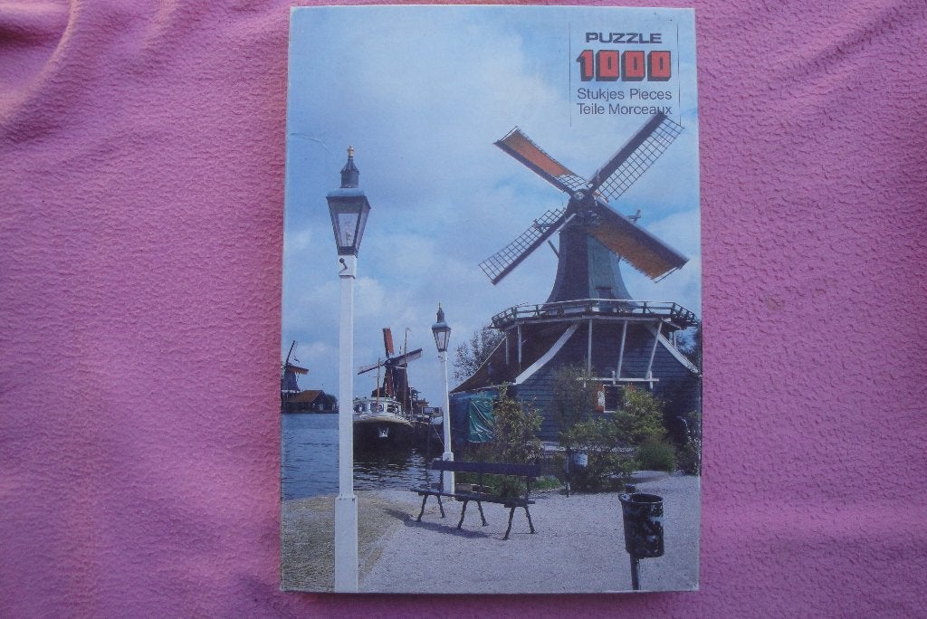 WILD HORSE JIG SAW PUZZLE 1.000 stukjes voor 1,95euro., Ophalen of Verzenden, 500 t/m 1500 stukjes, Zo goed als nieuw, Legpuzzel