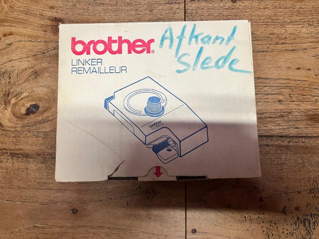 breimachine Brother KA-8310 Afkantslede, Hobby en Vrije tijd, Ophalen, Gebruikt, Breien, Machine