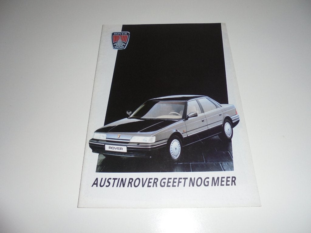 brochure Austin en Rover modellenprogramma 1987, Ophalen of Verzenden, Zo goed als nieuw, Overige merken