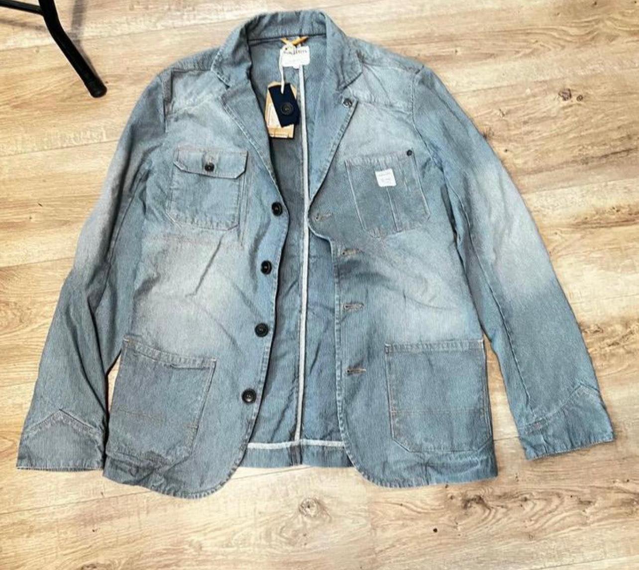 Jeans/spijker herenjas”SILVER CREEK” Maat L, NIEUW, Ophalen of Verzenden, Zo goed als nieuw, Maat 52/54 (L), Blauw
