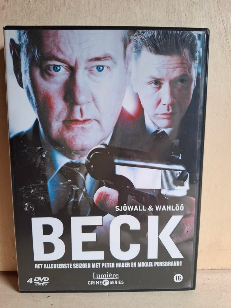 Beck - Seizoen 1 - Zweedse Crime Tv-serie - 4 DVD Box, Vanaf 16 jaar, Boxset, Ophalen of Verzenden, Zo goed als nieuw