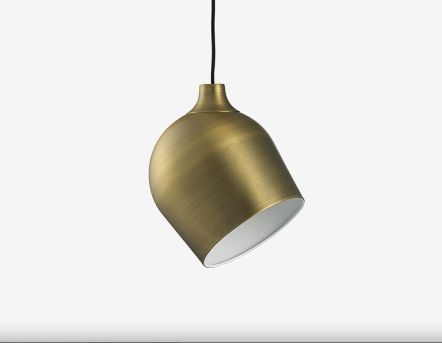 Bolia design 2x Rotate hanglamp messing 125€ per stuk, Ophalen of Verzenden, Zo goed als nieuw, Metaal