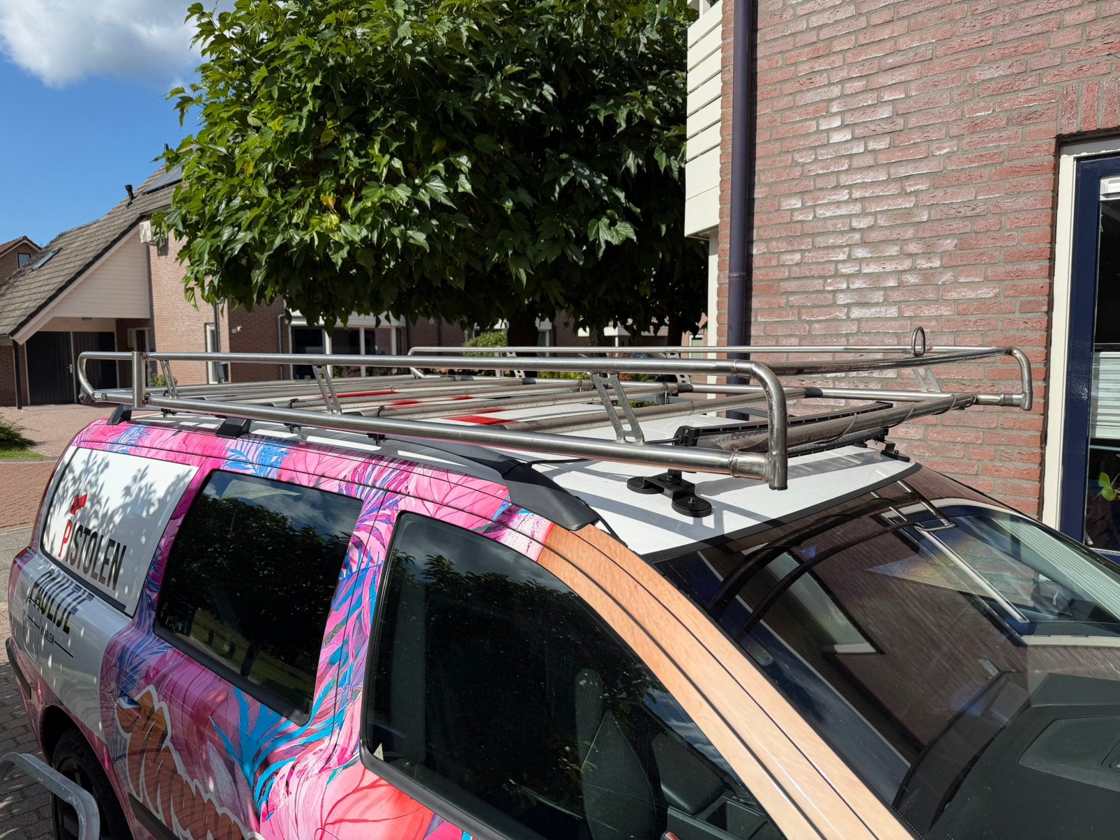 RVS Imperial met geluidspiraal en achterrol - Equinox, Auto diversen, Ophalen, Zo goed als nieuw